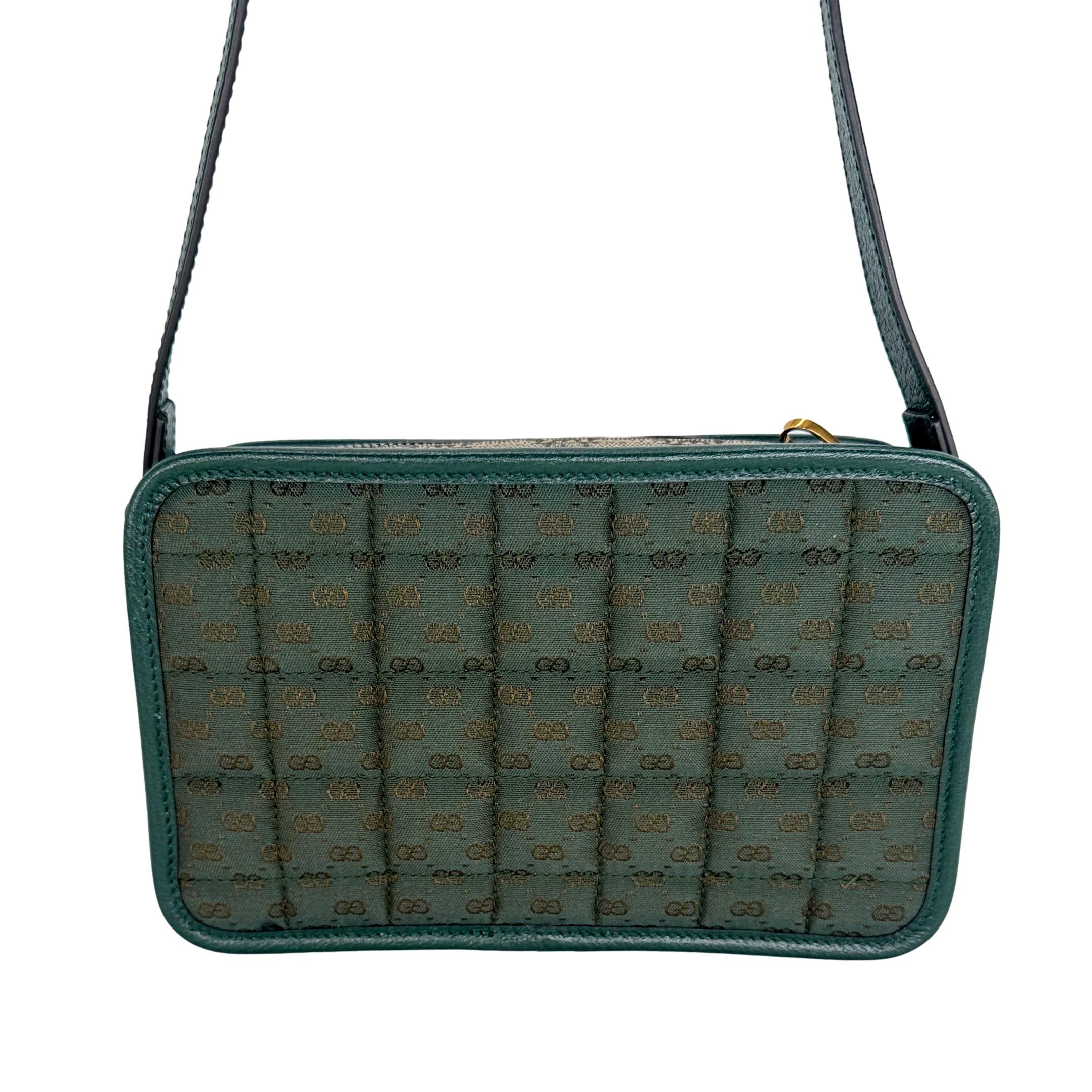 Gucci Microguccisima GG Canvas Pattern Unisex Crossbody Shoulder Bag, 2023. In New Condition For Sale In Banner Elk, NC
