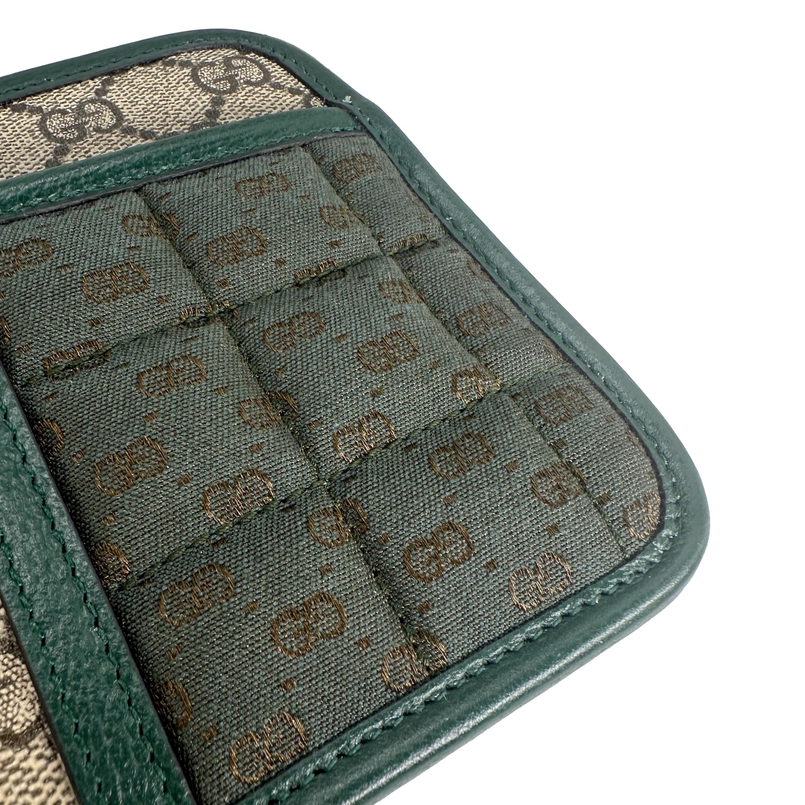 Gucci Microguccisima GG Canvas Pattern Unisex Crossbody Shoulder Bag, 2023. For Sale 3
