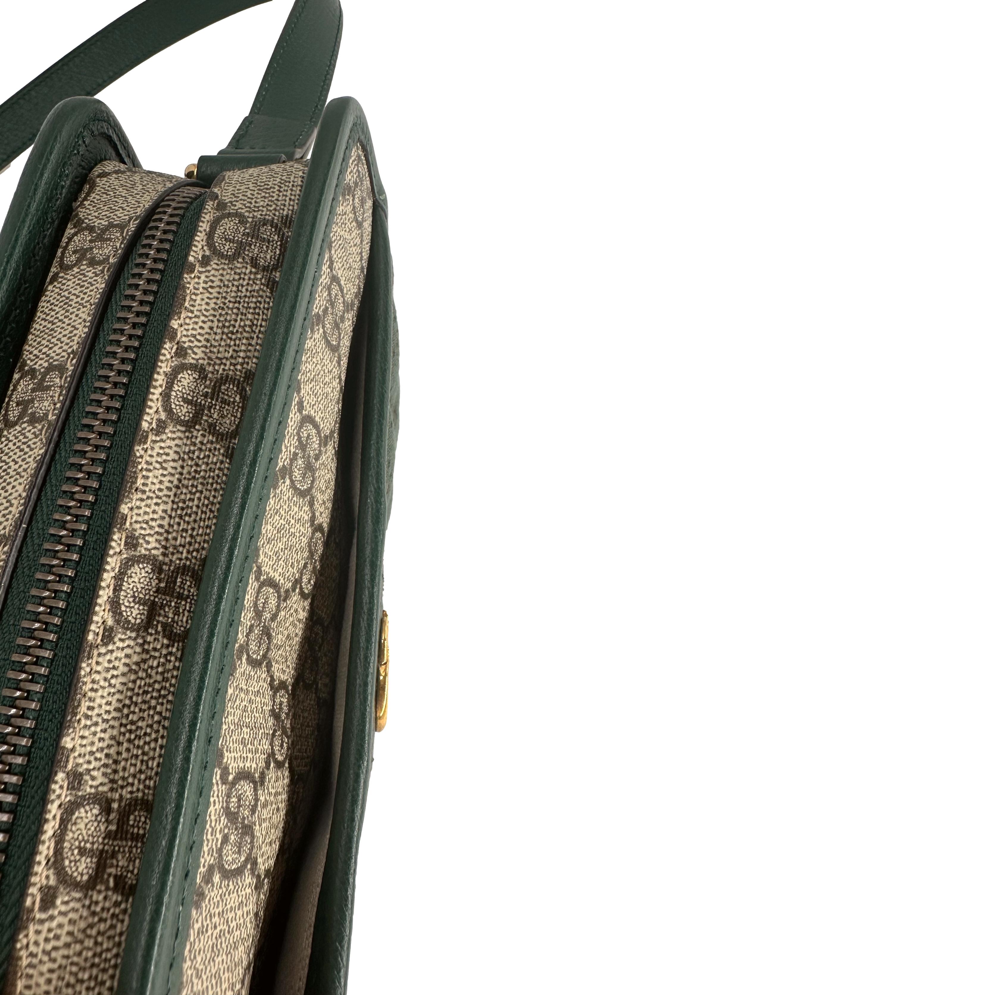 Gucci Microguccisima GG Canvas Pattern Unisex Crossbody Shoulder Bag, 2023. For Sale 4