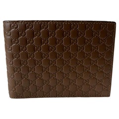 Gucci Microguccissima Bi-Fold Wallet TAN (273596)