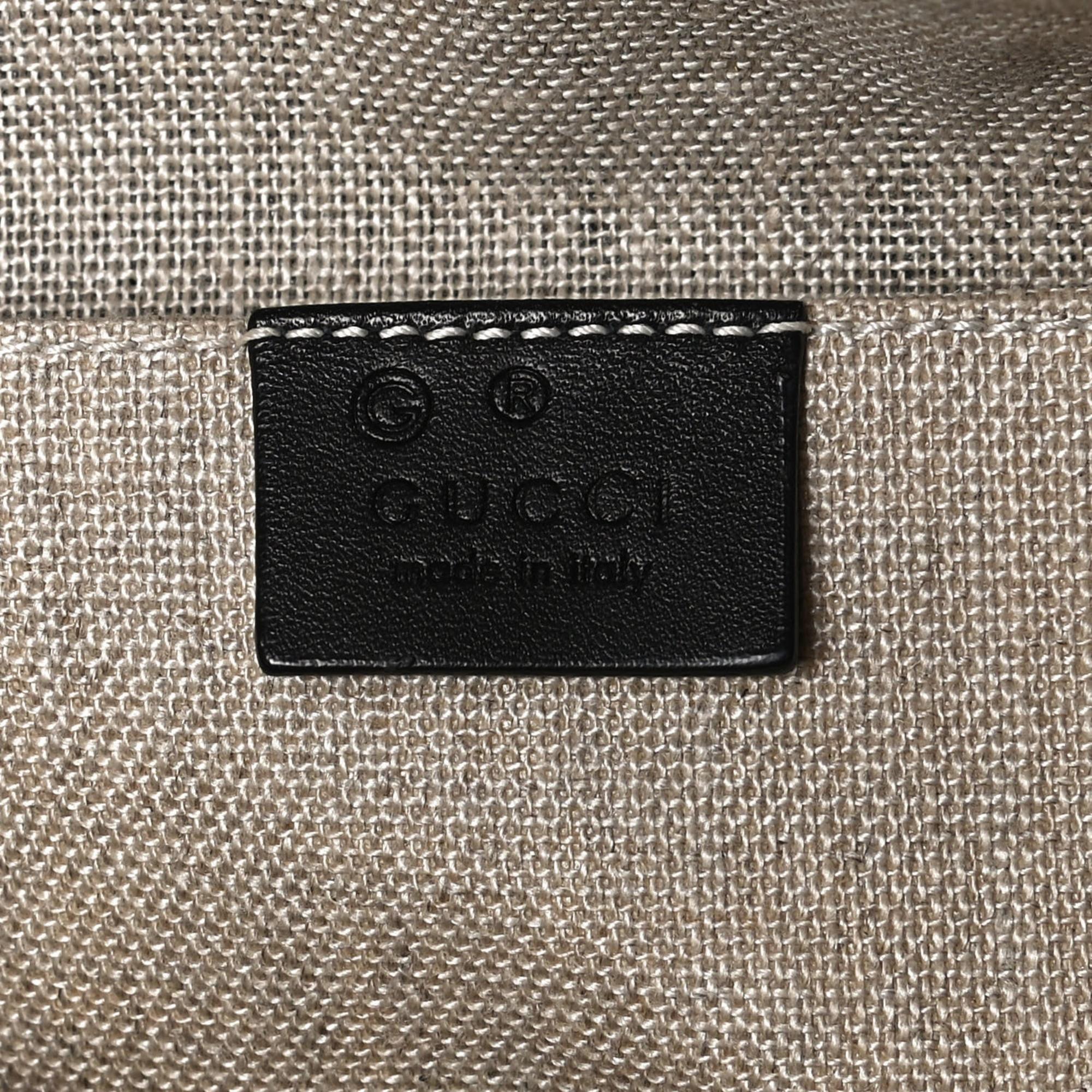 Gucci Microguccissima Black Mini Dome Bag (449654) For Sale 2