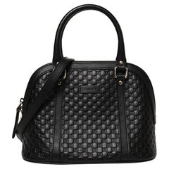 Gucci Microguccissima Black Mini Dome Bag (449654)