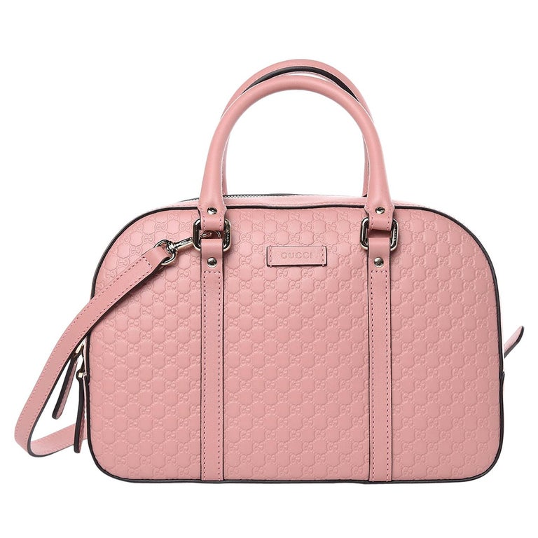 Gucci Microguccissima Small Crossbody Bag - Pink at 1stDibs