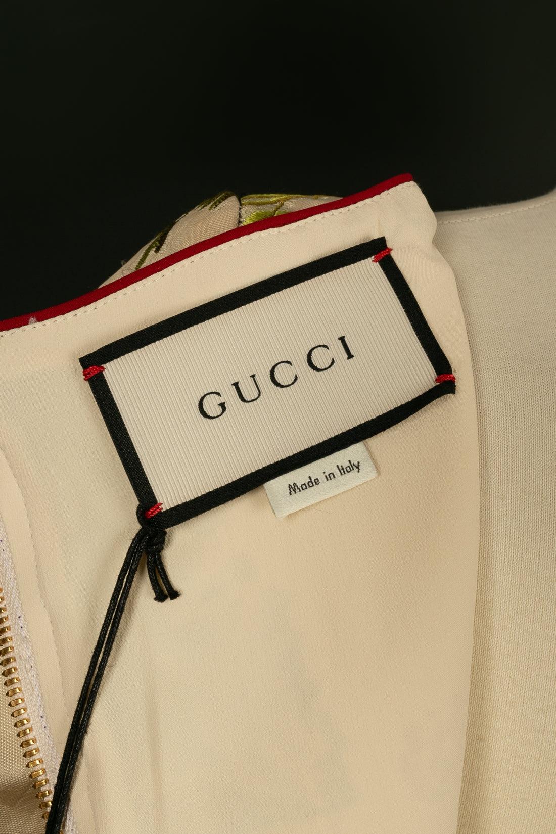 Robe mi-longue Pre-Fall à motifs floraux, Gucci, 2016 en vente 5