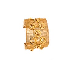 Flexibles Gucci-Armband aus 18 Karat Gelbgold mit kinetischen Kugeln, 1980