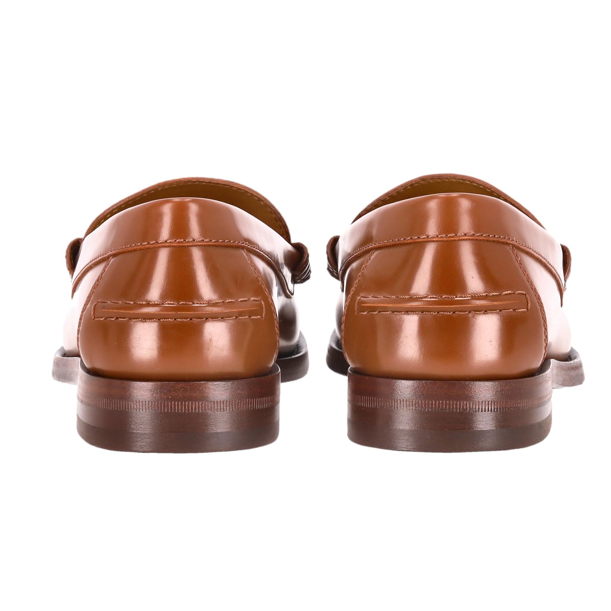 Mocasines Gucci Millennial Ribot Recorte Logo GG Piel en Excelente estado para la venta en London, GB