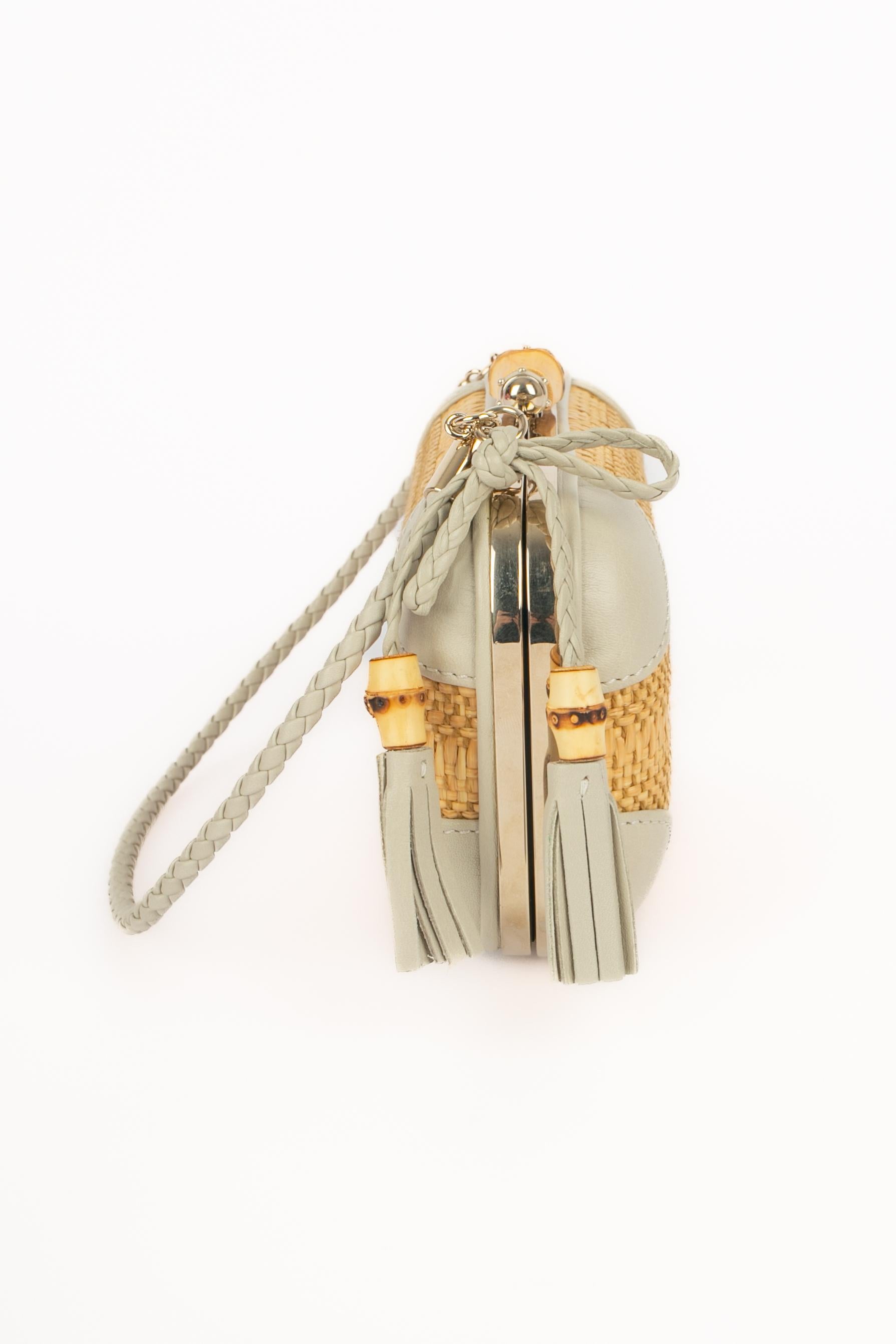 Borsa minaudiere 'Bamboo' di Gucci In condizioni ottime in vendita a SAINT-OUEN-SUR-SEINE, FR
