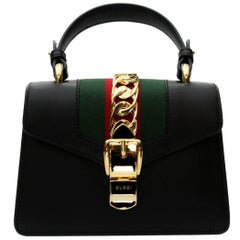 Gucci Mini Black Sylvie Bag 2018