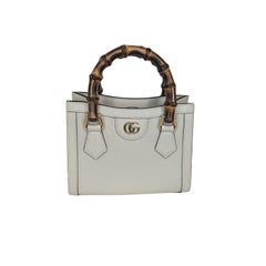 Gucci Mini Diana Bamboo Top Handle Tote