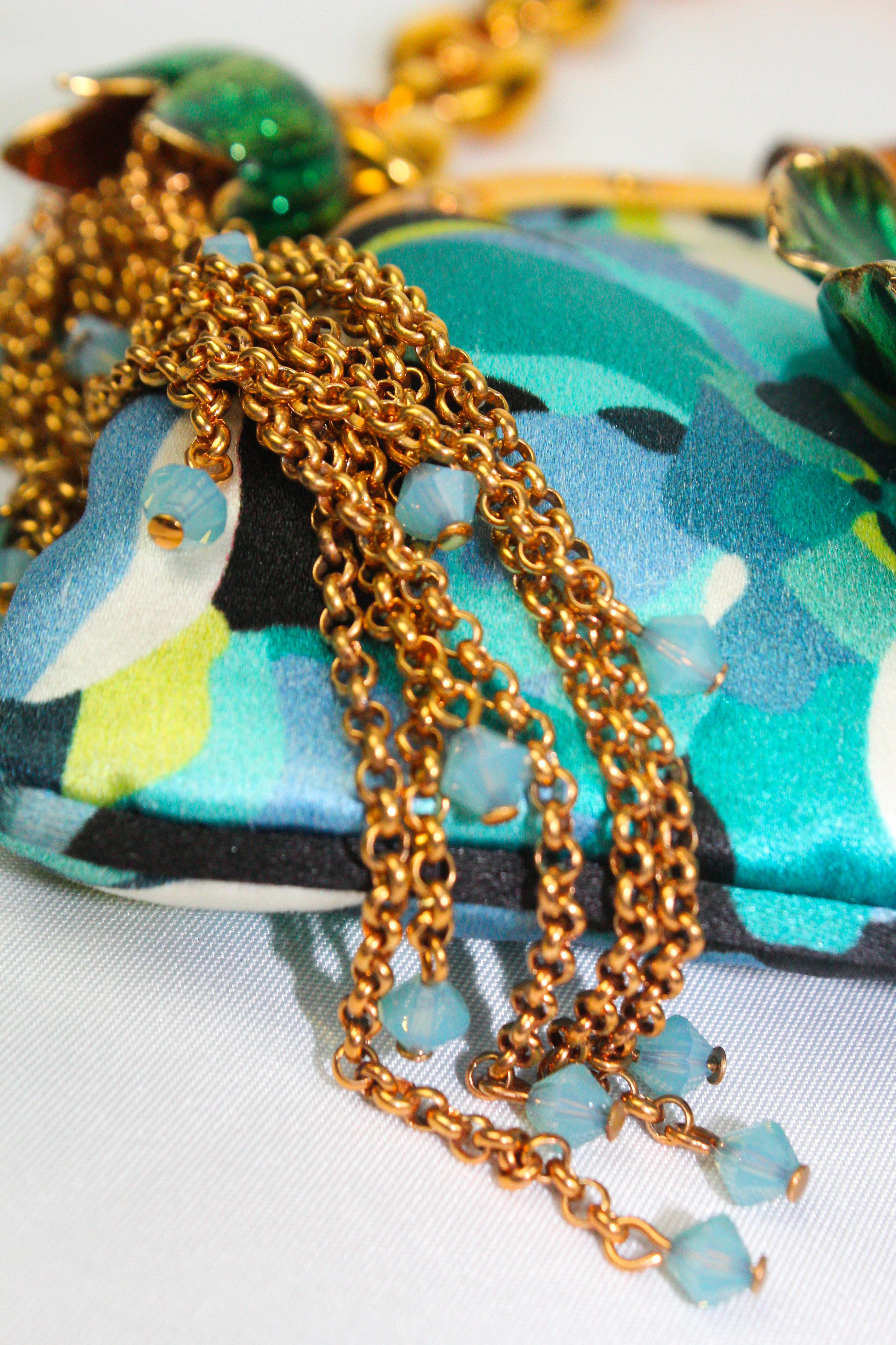 Gucci Mini Embellished Silk Floral Bag S/S 2006 7