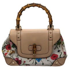 Gucci Mini Flora Bambus Henkeltasche