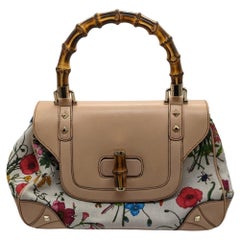 Gucci Mini Flora Bamboo Handle Bag