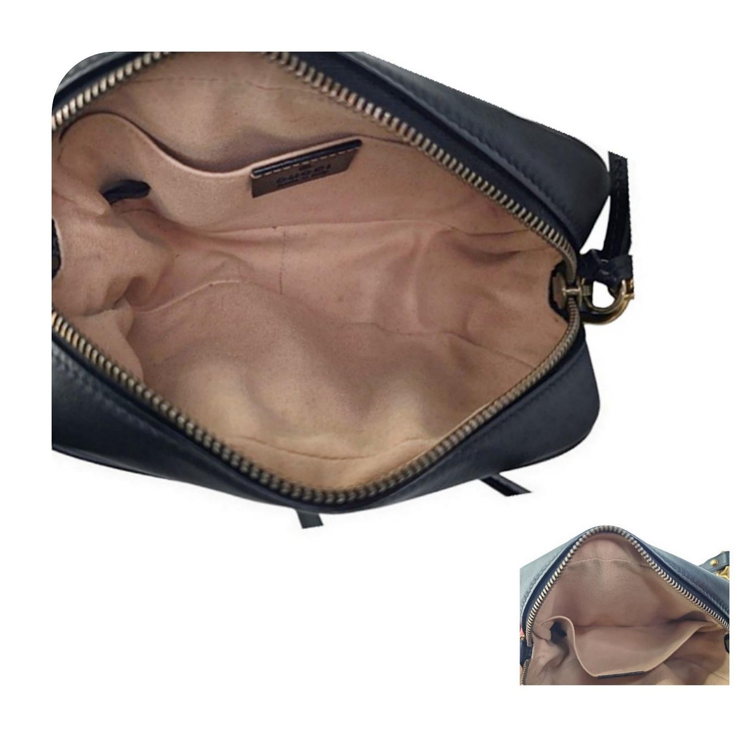 Gucci Mini GG Marmont Matelassé Camera Crossbody Bag For Sale 2