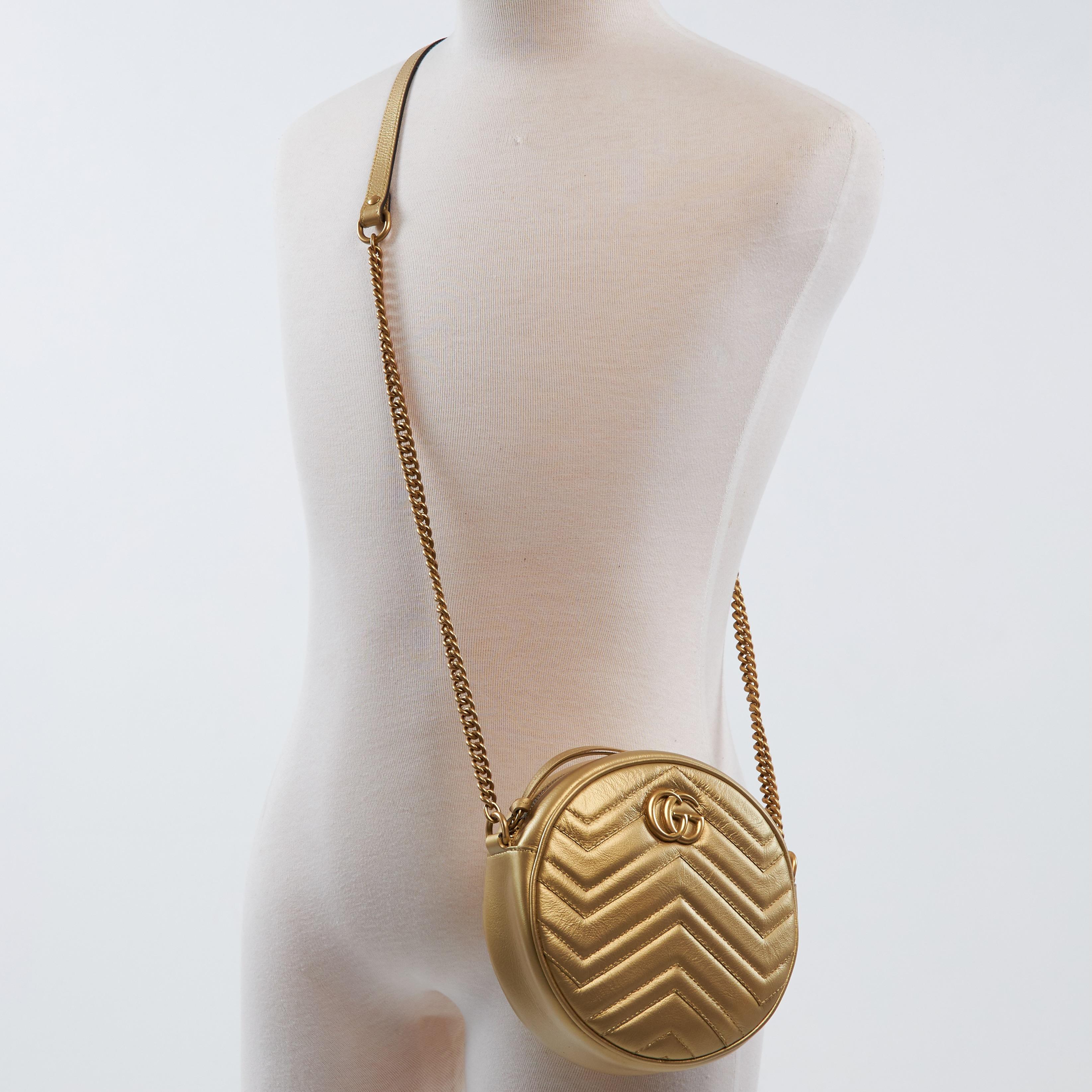 gucci gold bag