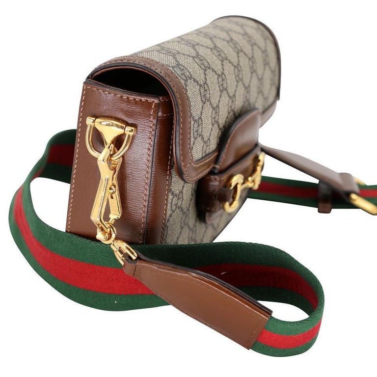 Leather Underarm Replacement Strap For Gucci 1955 Gucci Horsebit