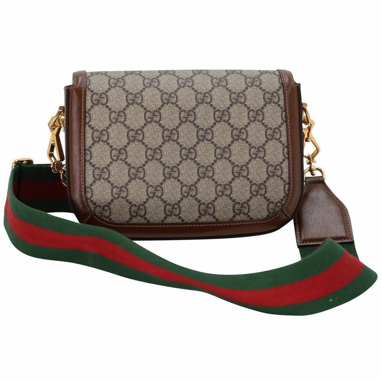 Pu Leather Adjustable Gucci Sling Bag, For Office, Size: H-5.5inch