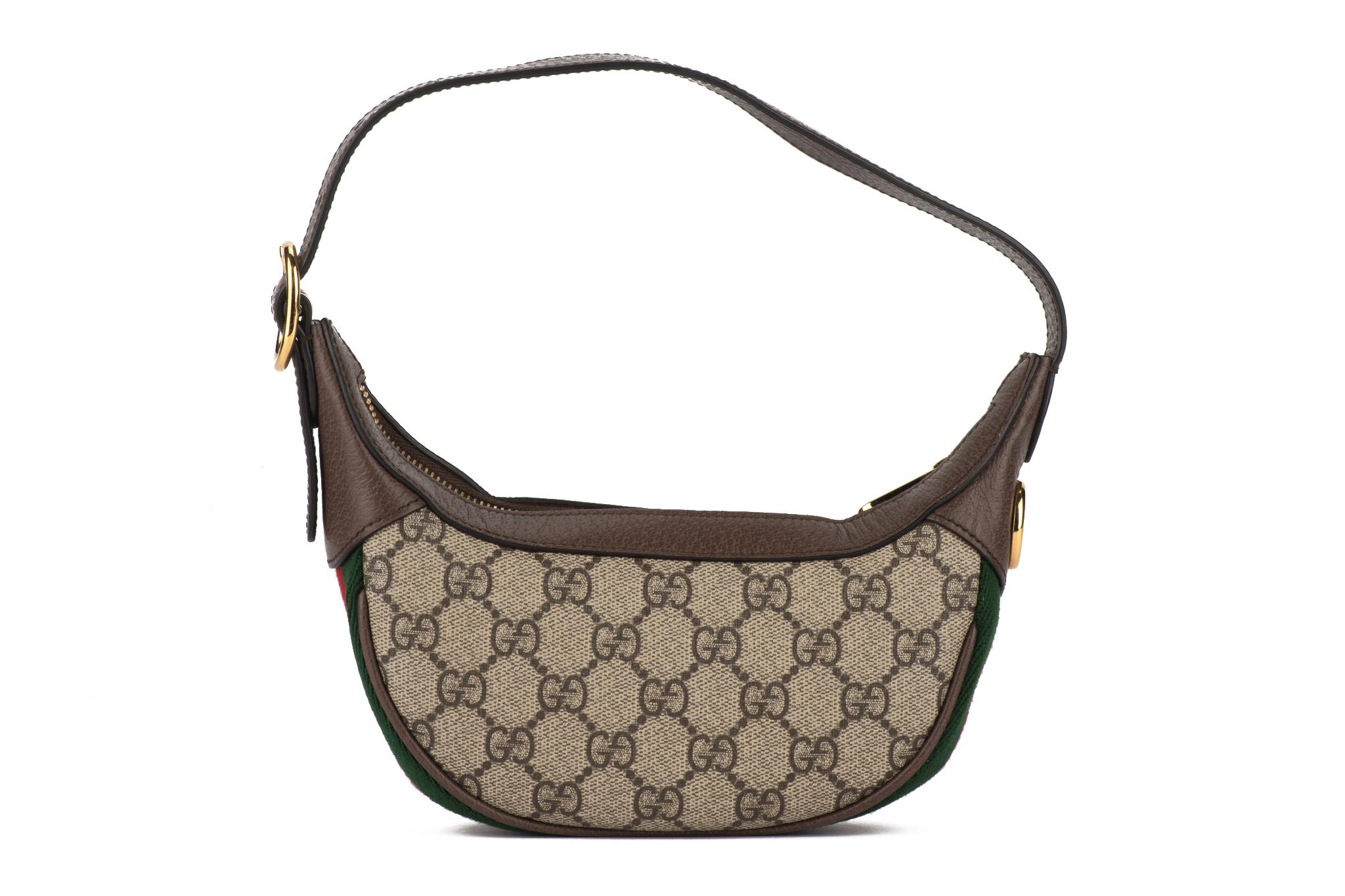 Gucci Mini Ophidia Classic GG Print Tasche Damen im Angebot