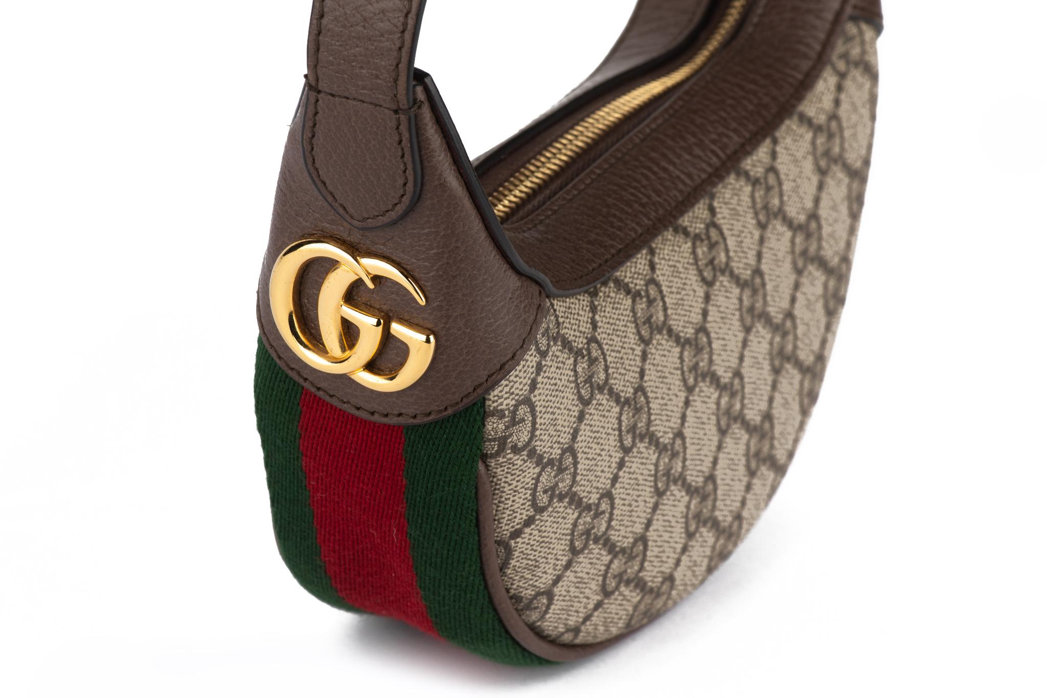 Gucci Mini Ophidia Classic GG Print Tasche im Angebot 2