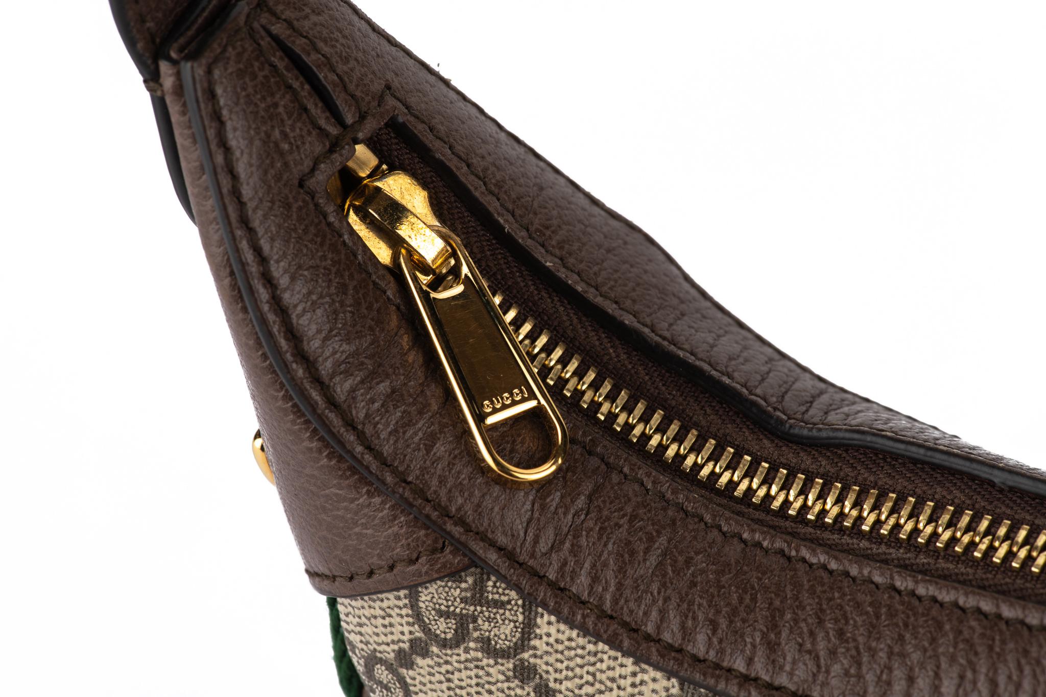 Gucci Mini Ophidia Classic GG Print Tasche im Angebot 3