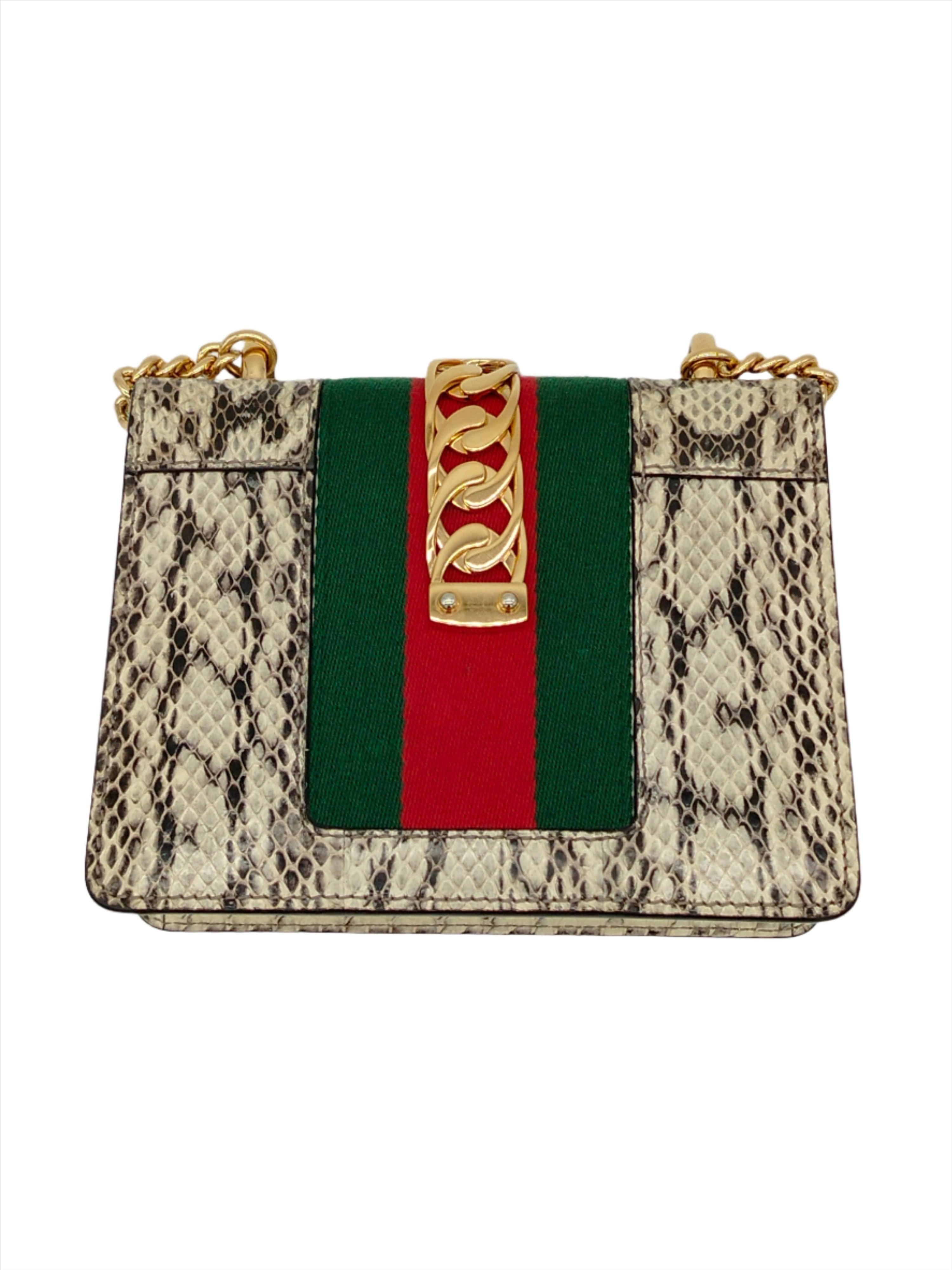 Brown Gucci Mini Sylvie - '10s For Sale