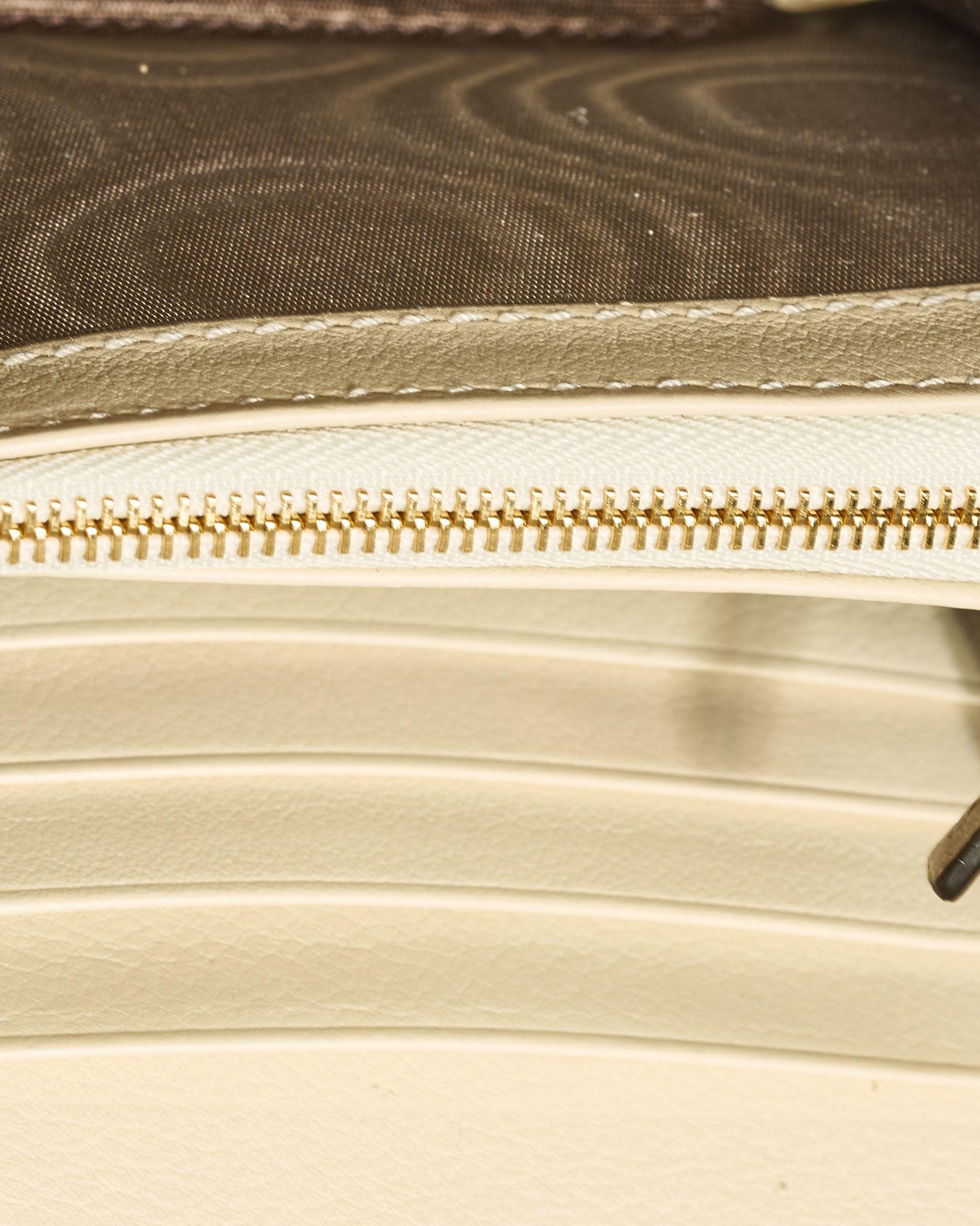 Gucci Mini Wallet Blondie Chain Bianco in vendita 7