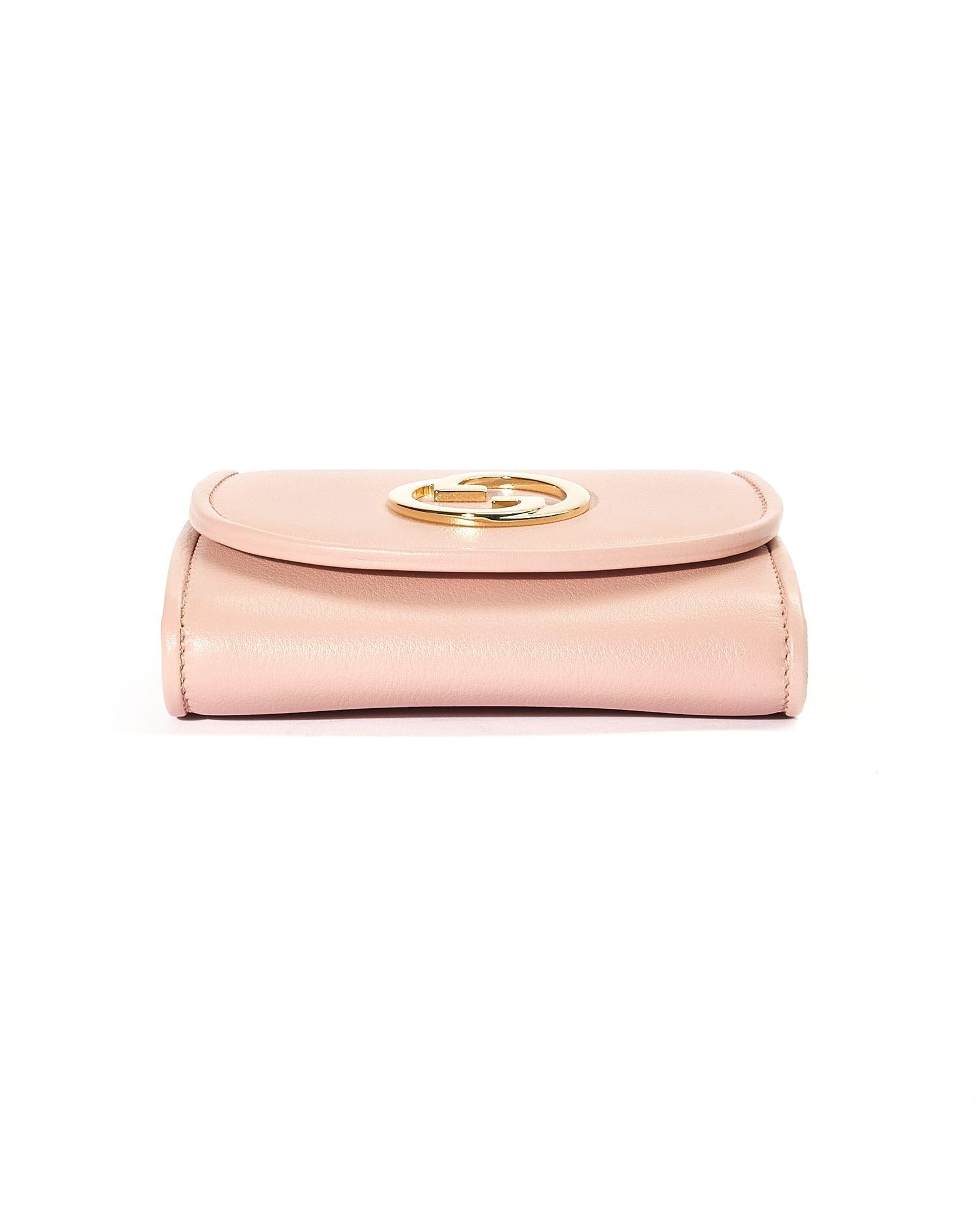 Gucci Mini Wallet Blondie Chain Pink For Sale 1