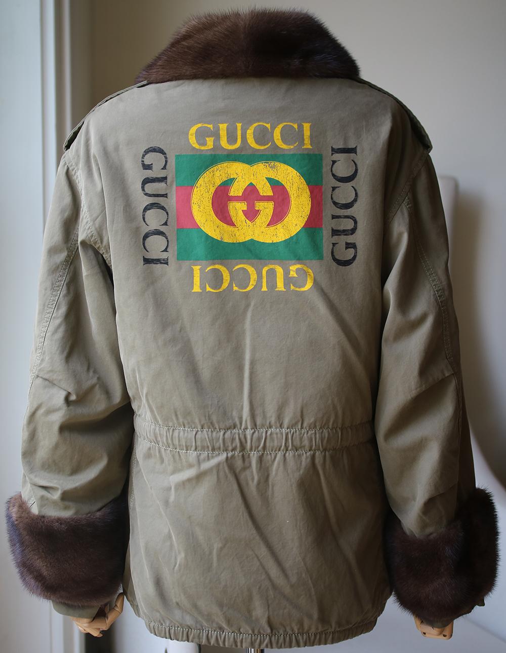 gucci army jacket