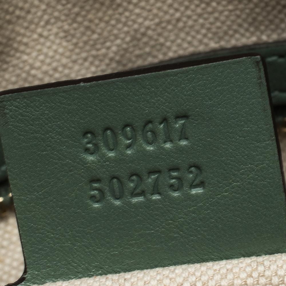 Gucci Mint Green Microguccissima Patent Leather Nice Satchel 2