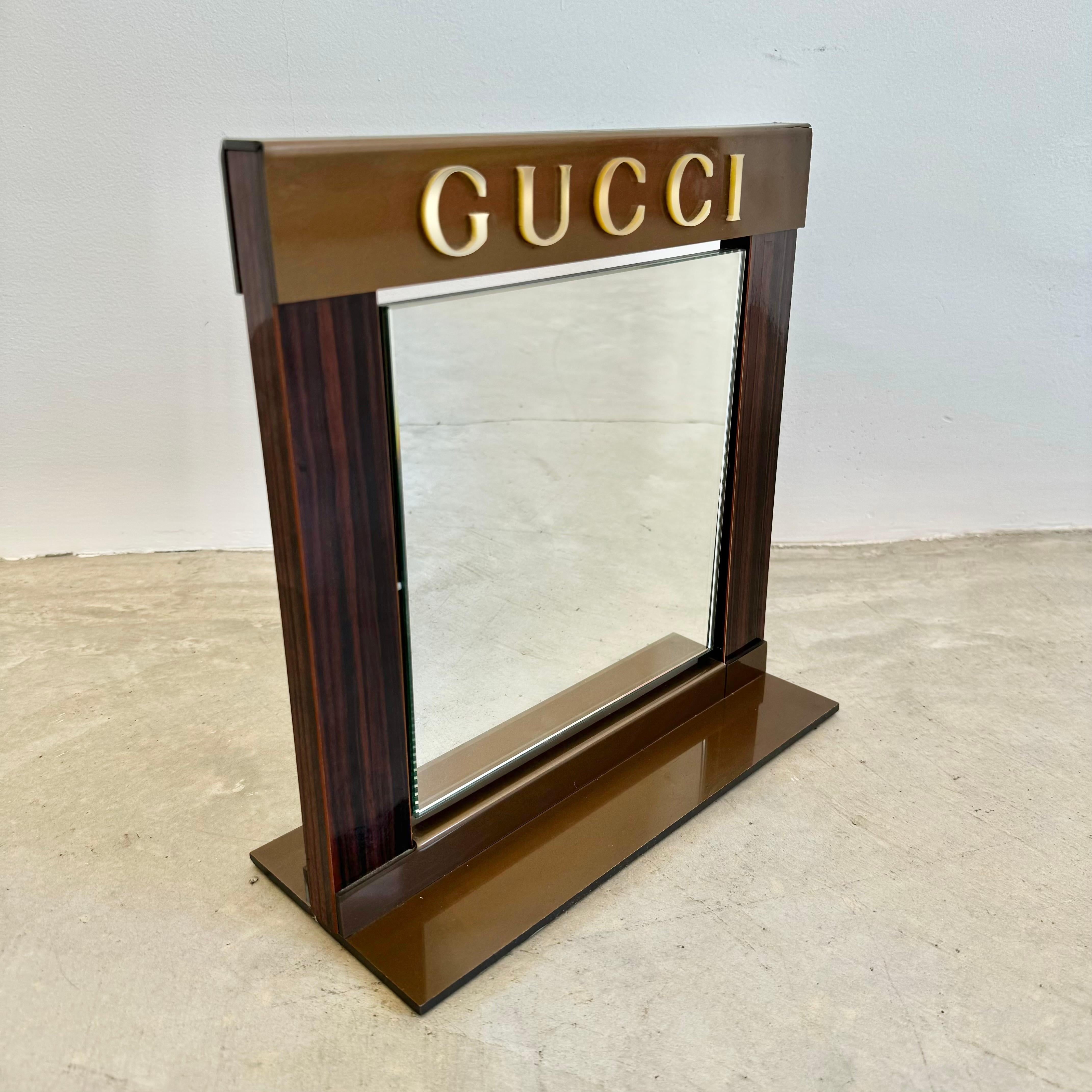 Gucci Mirror, 1980s Italy 9