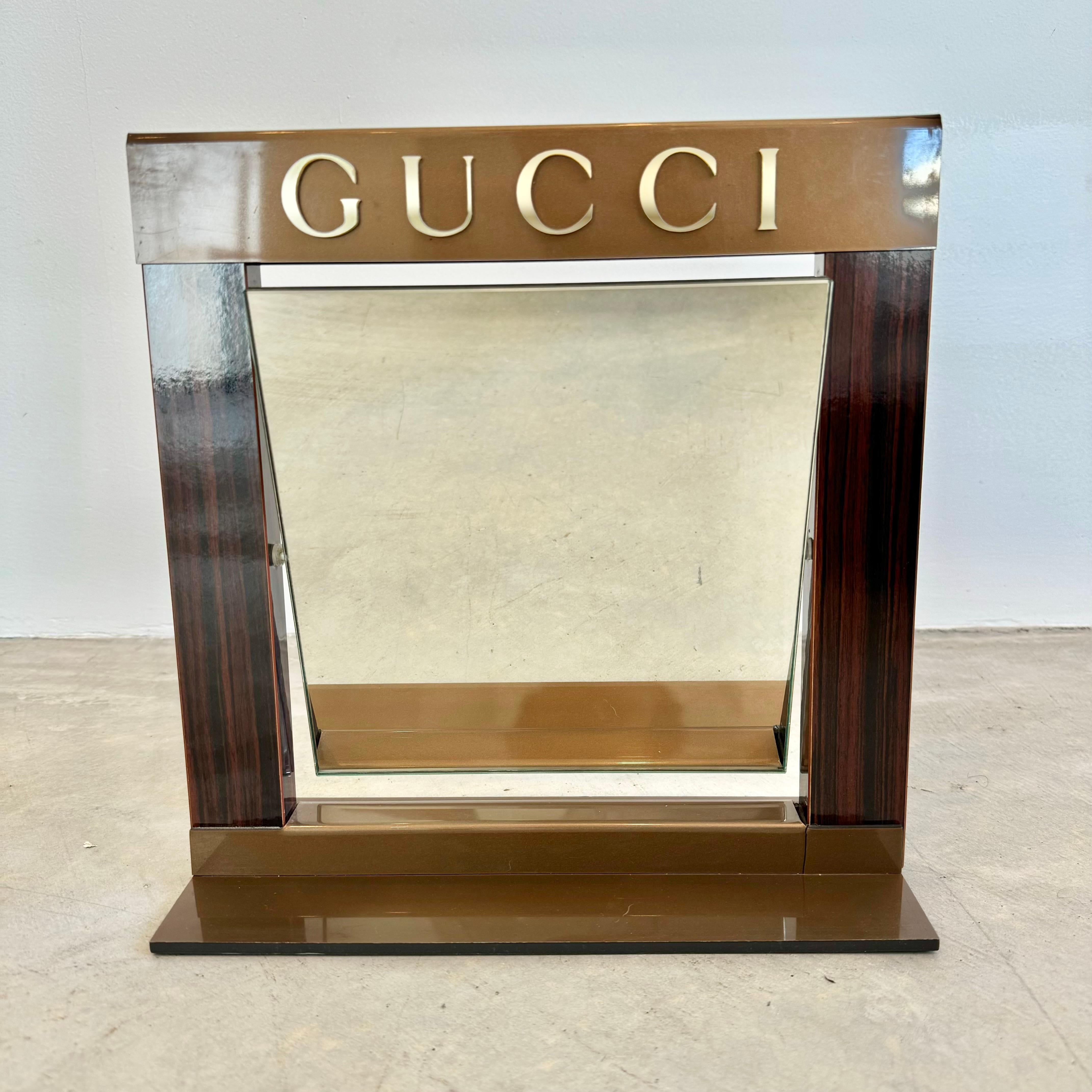 Italian Gucci Mirror, 1980s Italy