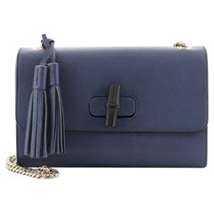 Gucci Miss Bamboo Shoulder Bag Leather Medium