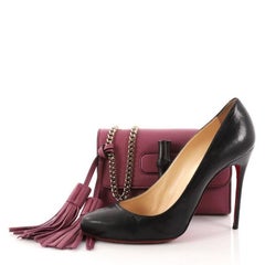 Gucci Miss Bamboo Shoulder Bag Leather Small