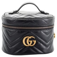 Gucci Model: GG Marmont Vanity Backpack Matelasse Leather Mini