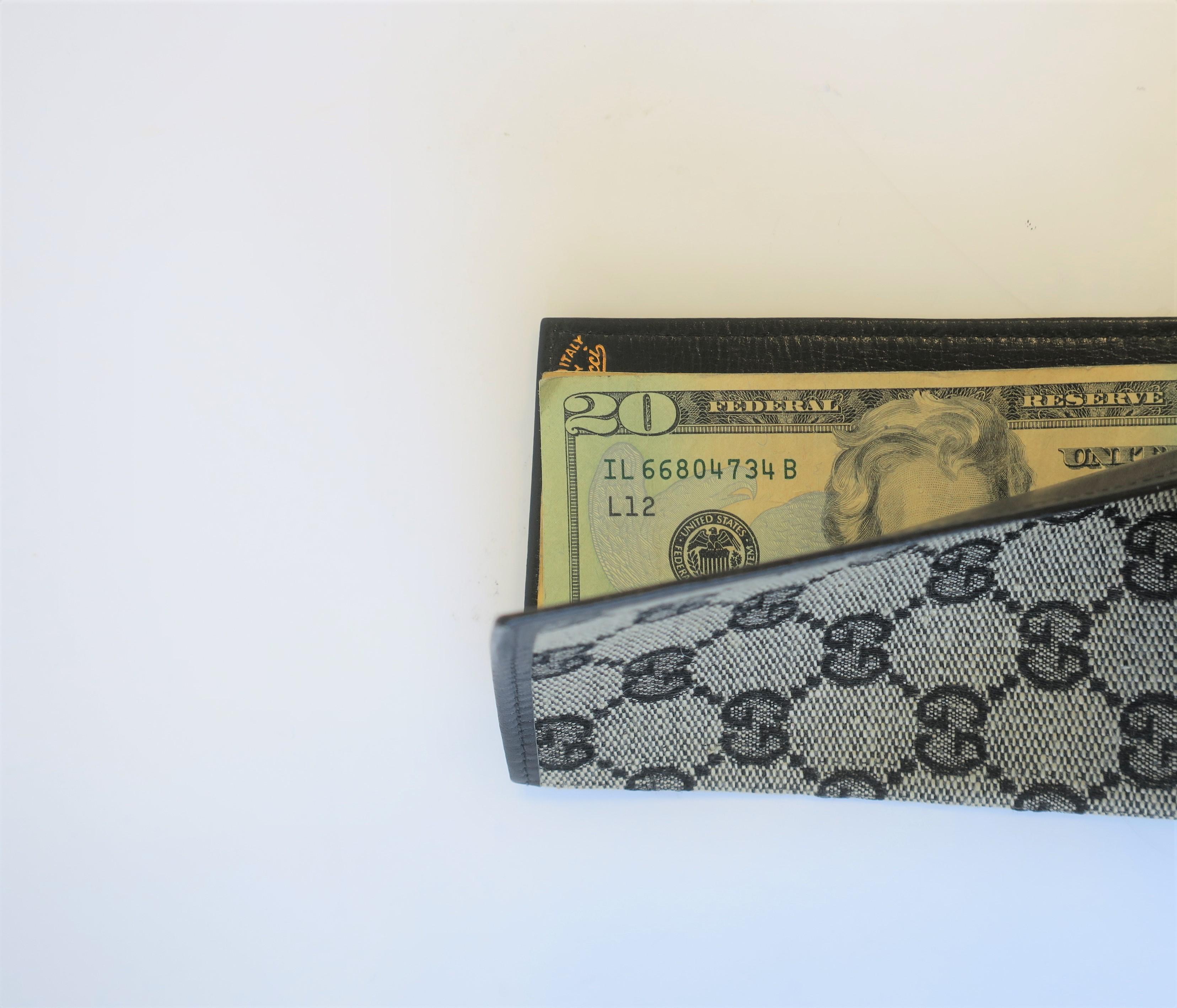 20th Century Gucci Money Bill Holder Wallet