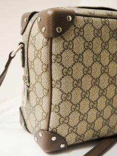 Gucci monogram box Bree shoulder bag NWOT
