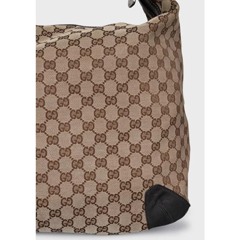 Sac hobo en toile et cuir Monogram de Gucci Pour femmes en vente