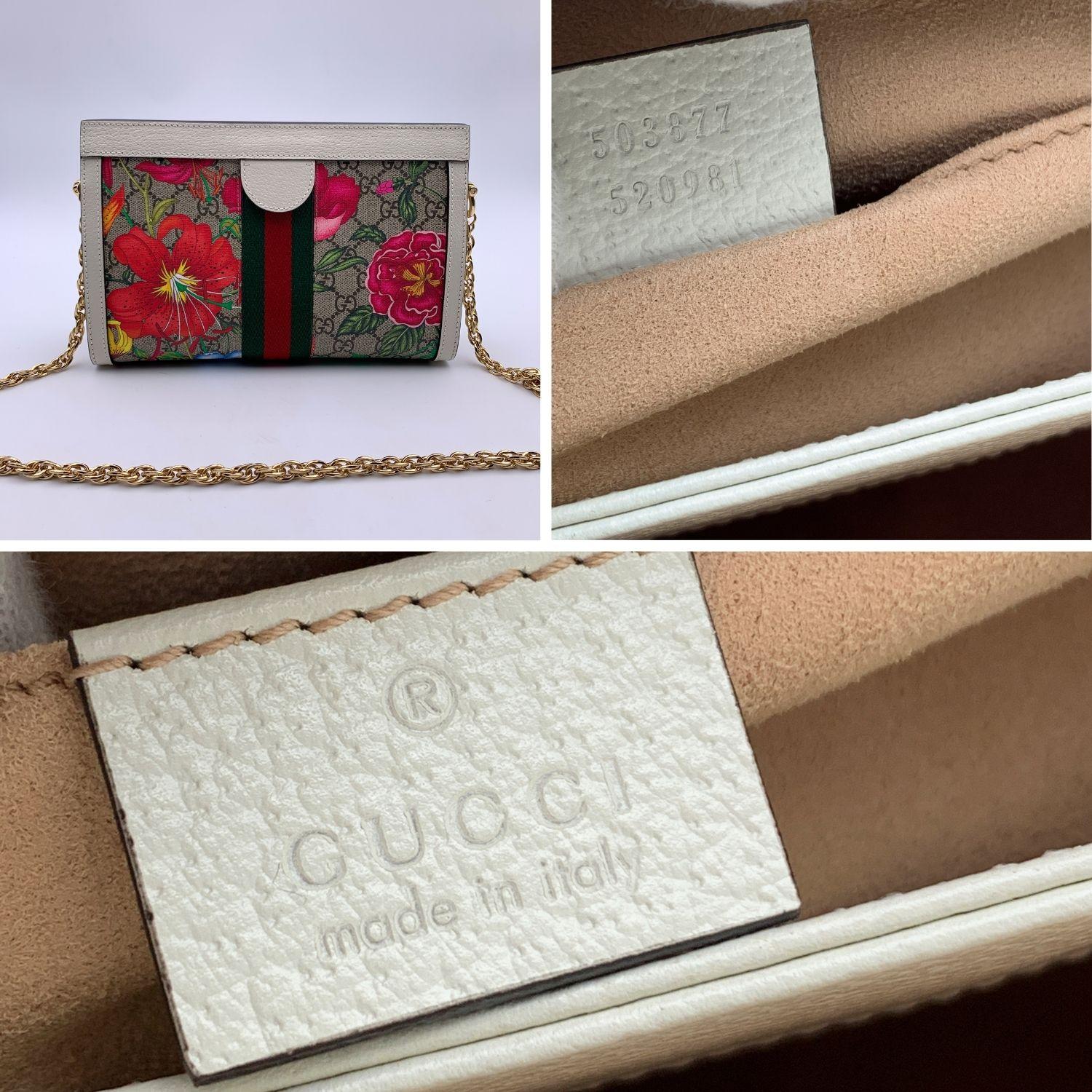 gucci floral ophidia bag