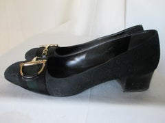 GUCCI monogram canvas horsebit GG shoes