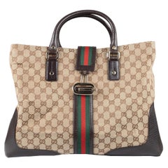 Gucci Monogram Canvas Junco Tote Bag
