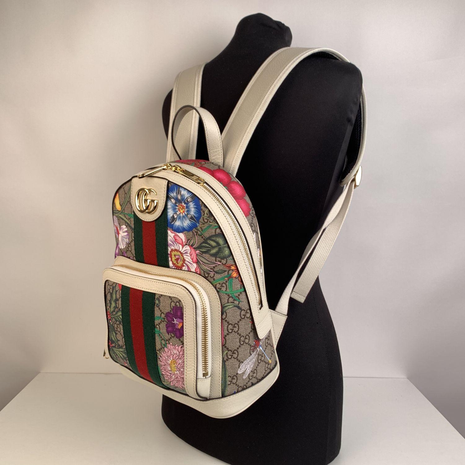 gucci ophidia flora backpack