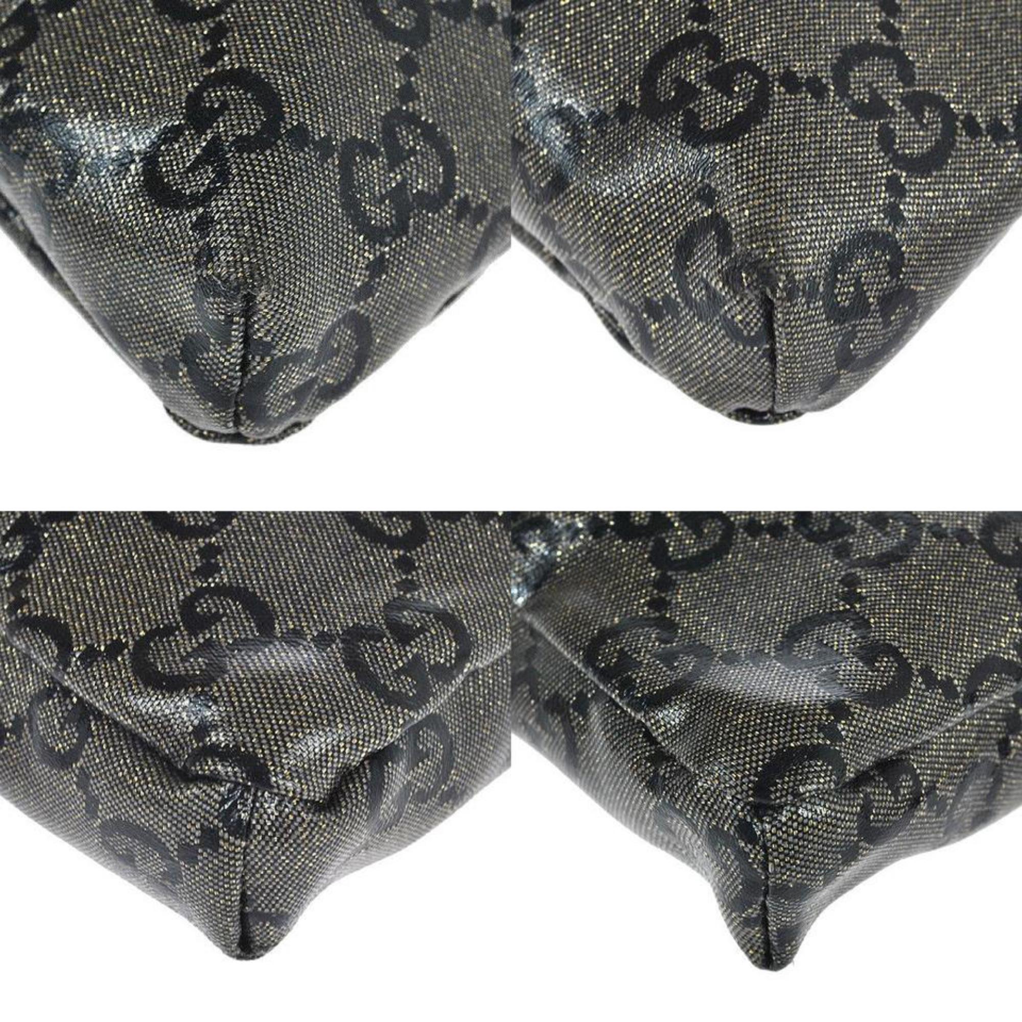 Gucci Monogram Crystal Gg Fanny Pack Belt 868029 Grey Canvas Cross Body Bag For Sale 5