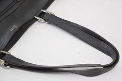 Gucci Monogram Double Pocket Tote 867318 Black Coated Canvas Shoulder Bag
