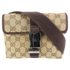Gucci Monogram GG Belt Bag Waist Pouch 30g517s
