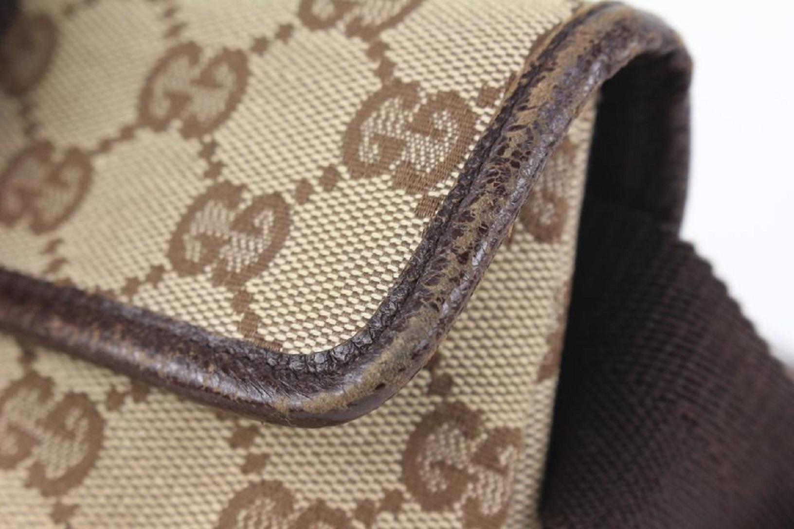 Gucci Monogram GG Belt Pouch Fanny Pack Waist Bag 913gk20 For Sale 2