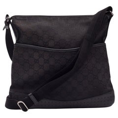 Gucci Messenger Bag aus Segeltuch mit Monogramm GG