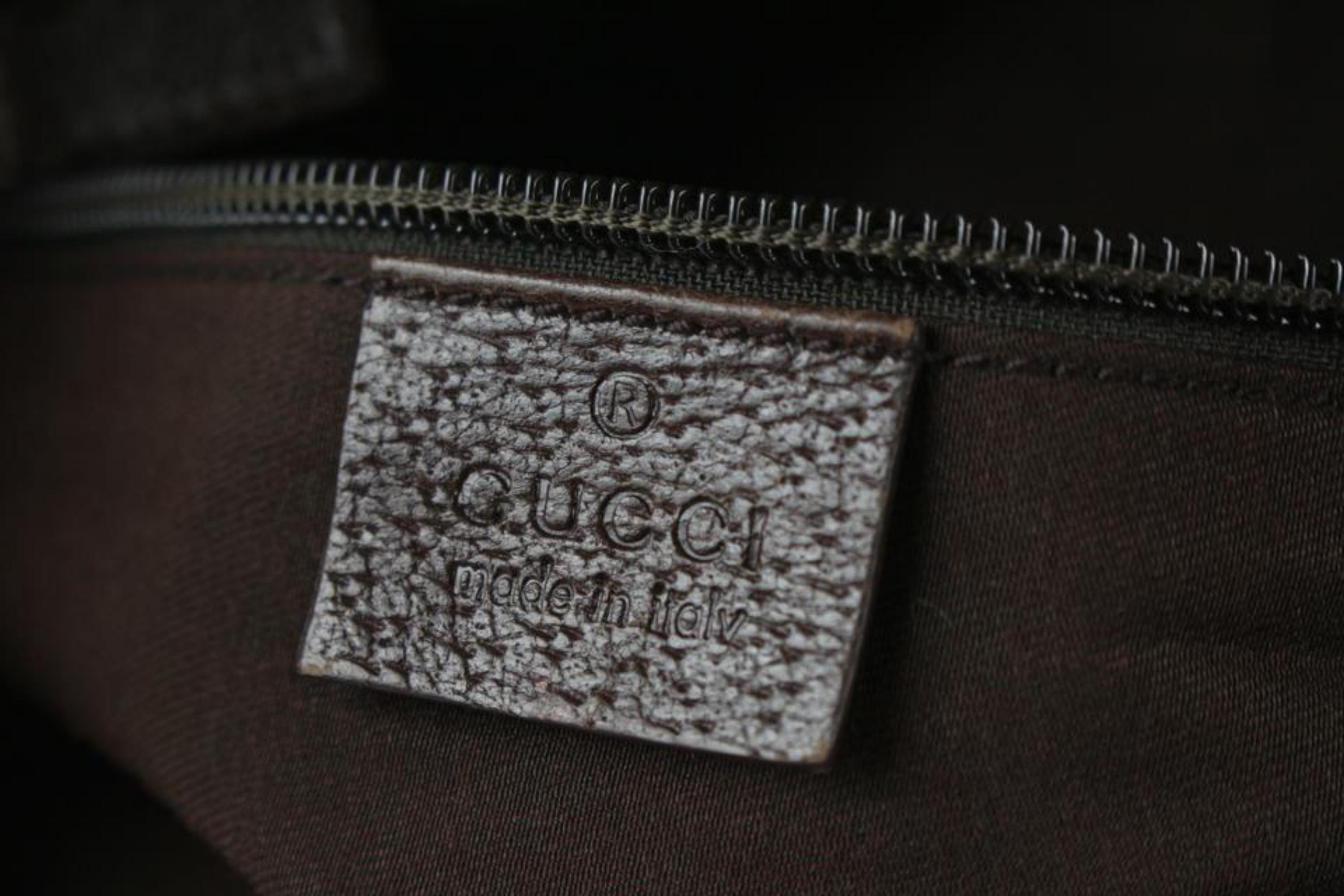 Gucci Monogram GG Flap Belt Bag Fanny Pack Waist Pouch 1215g46 4