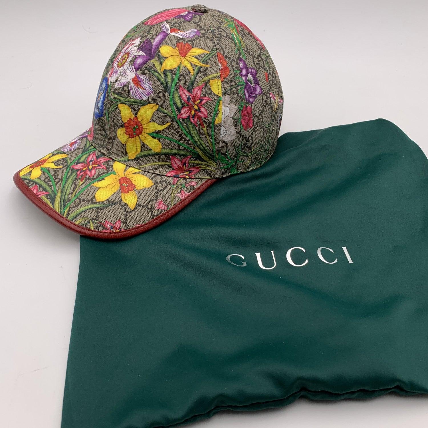 casquette gucci fleurs