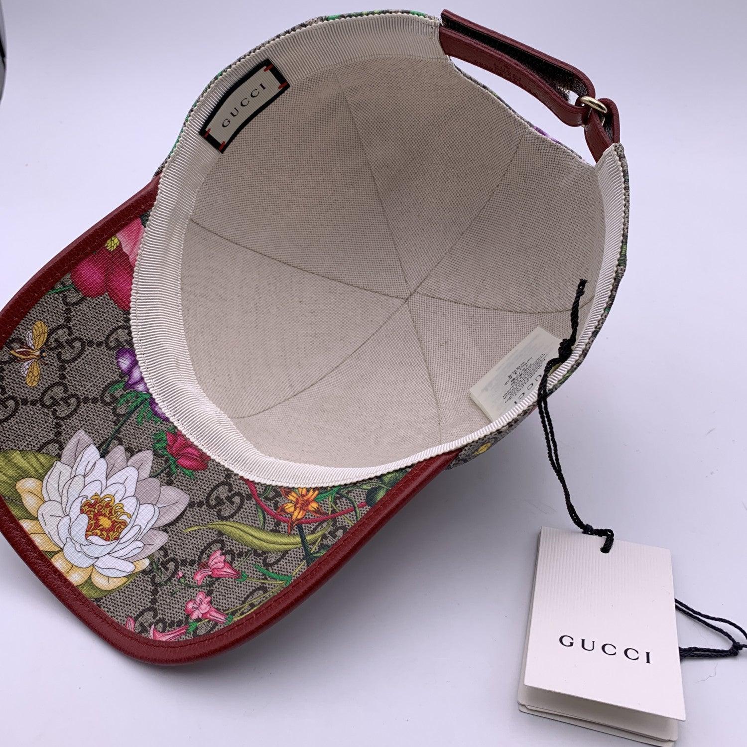 casquette gucci fleur rouge