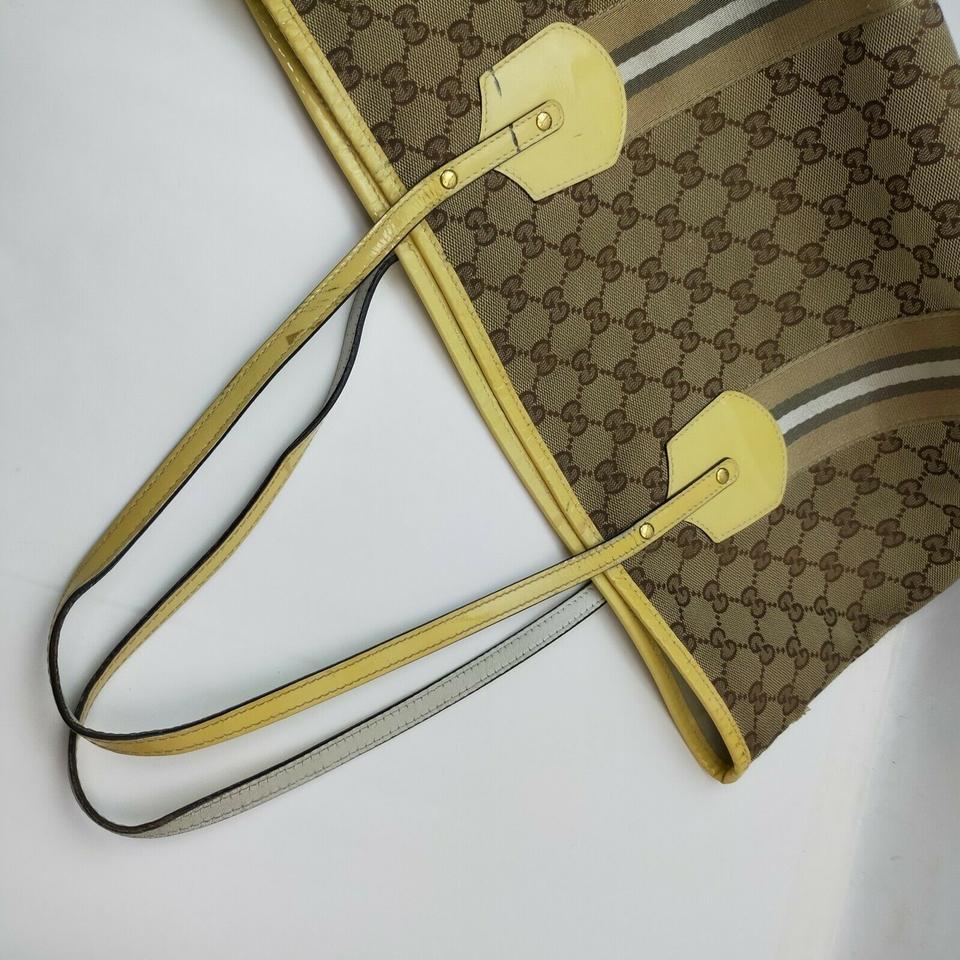 Gucci Monogram GG Web Jolie Tote Bag  862266 3