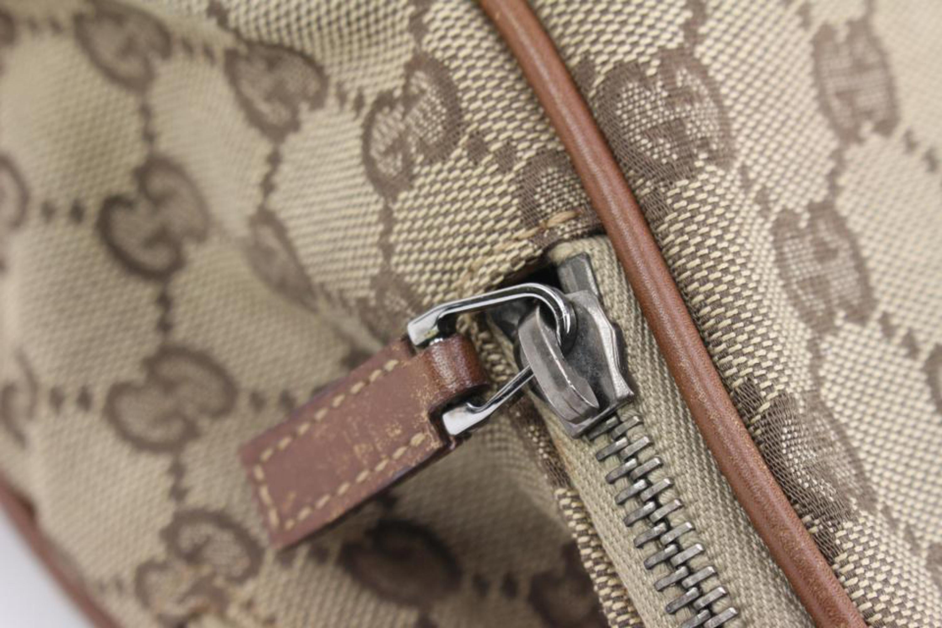 Gucci Monogram GG Web Shoulder Bowler Bag 5gz412s For Sale 3